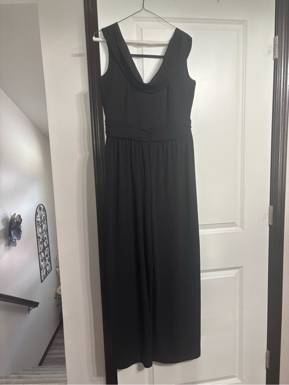 Classic Black Sleeveless Jumpsuit